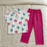 Pyjama 2 pièces en crêpe léger