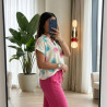 Pyjama 2 pièces en crêpe léger