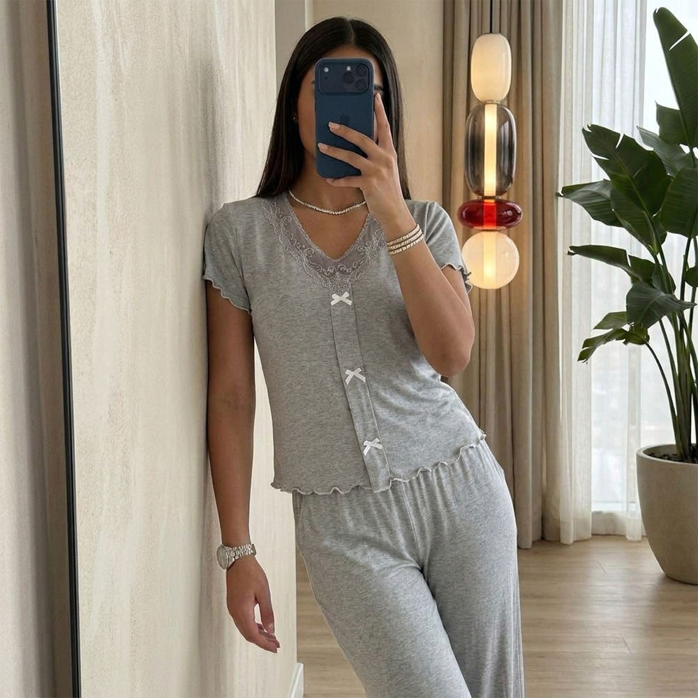 Pyjama 2 pieces en coton