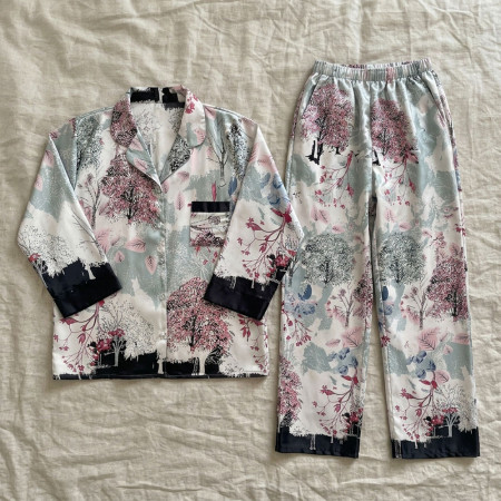 Pyjama 2 pieces en satin