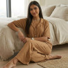 Pyjama 3 pieces en crepe