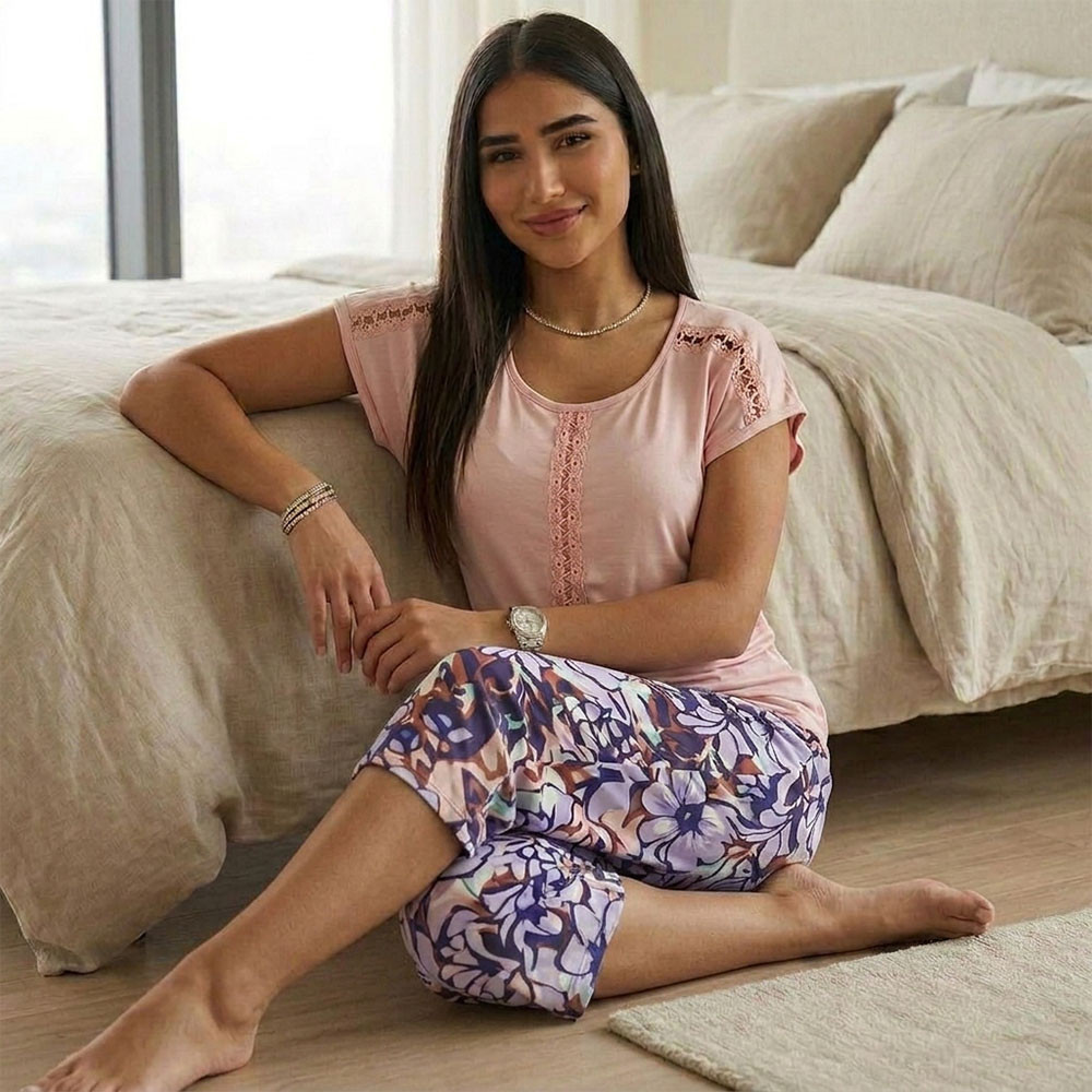 Pyjama 2 pieces en coton