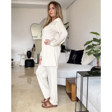 Pyjama 2 pieces en coton