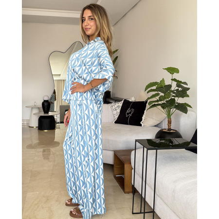 Pyjama 2 pieces en satin