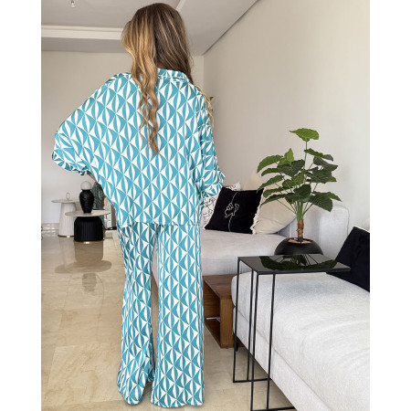 Pyjama 2 pieces en satin