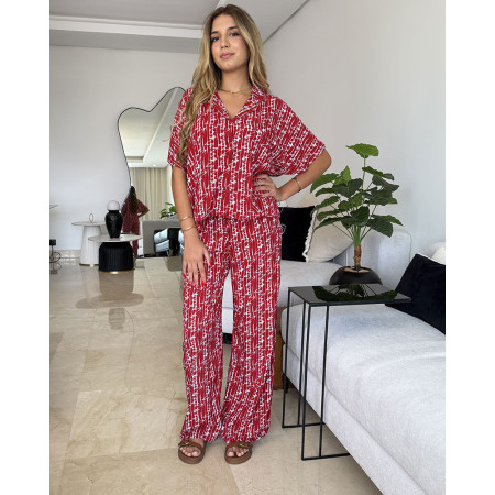 Pyjama 2 pieces en coton