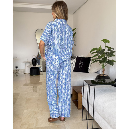 Pyjama 2 pieces en coton