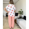 Pyjama 2 pieces en crepe