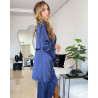 Pyjama 3 pieces en satin