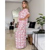 Pyjama 2 pieces en crepe
