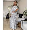 Pyjama 2 pieces en crepe