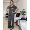 Pyjama 2 pieces en satin
