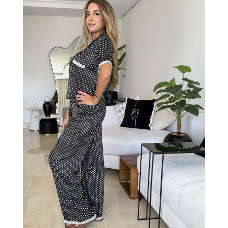 Pyjama 2 pieces en satin