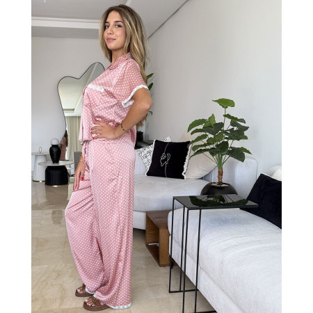 Pyjama 2 pieces en satin