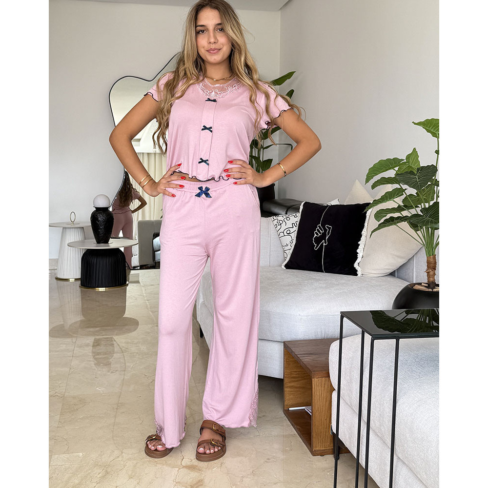 Pyjama 2 pieces en coton