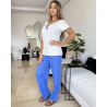 Pyjama 3 pieces en coton