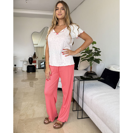 Pyjama 3 pieces en coton