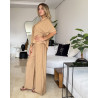 Pyjama 3 pieces en crepe