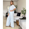 Pyjama 3 pieces en crepe