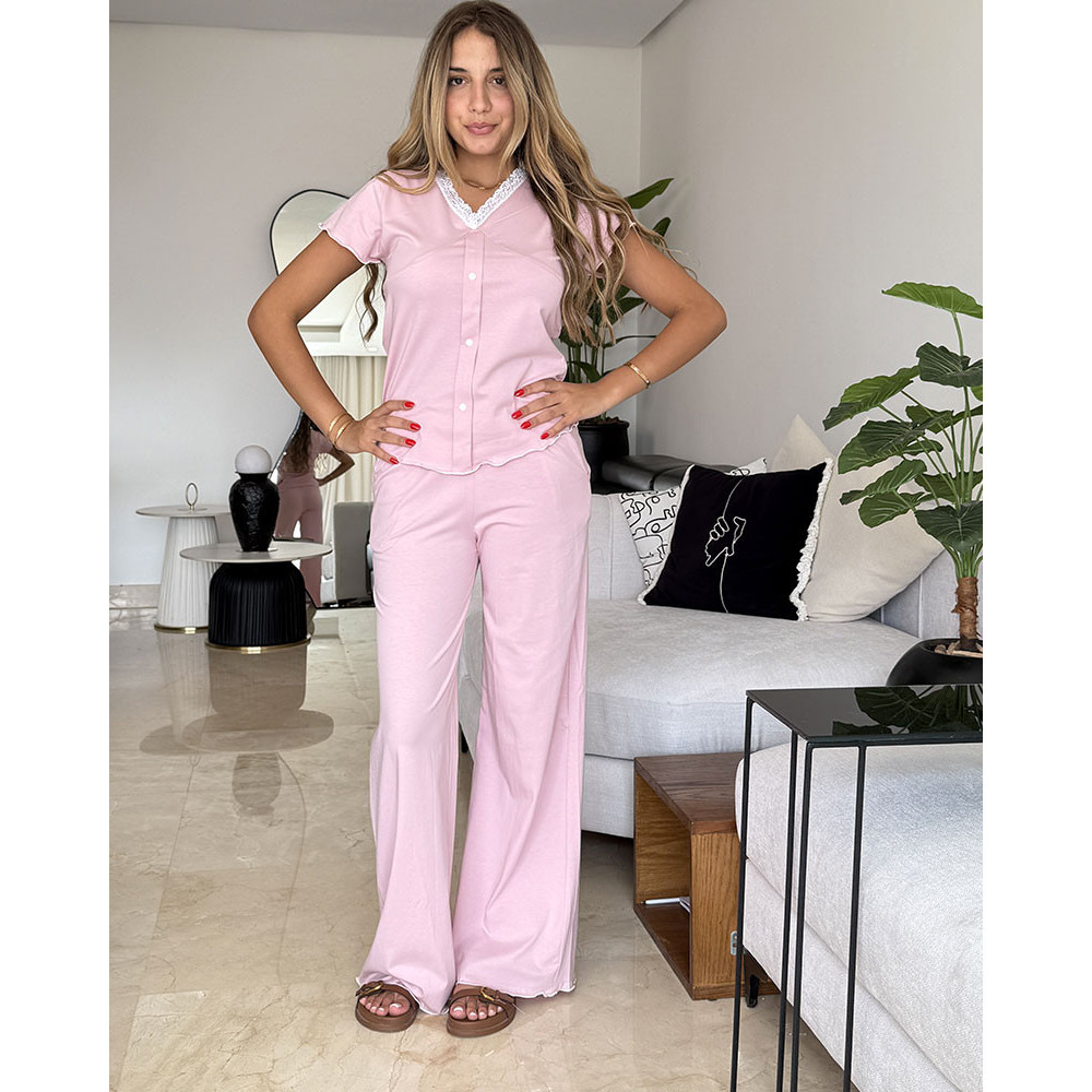 Pyjama 2 pieces en coton