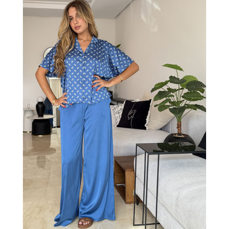 Pyjama 2 pieces en satin