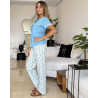 Pyjama 2 pieces en coton